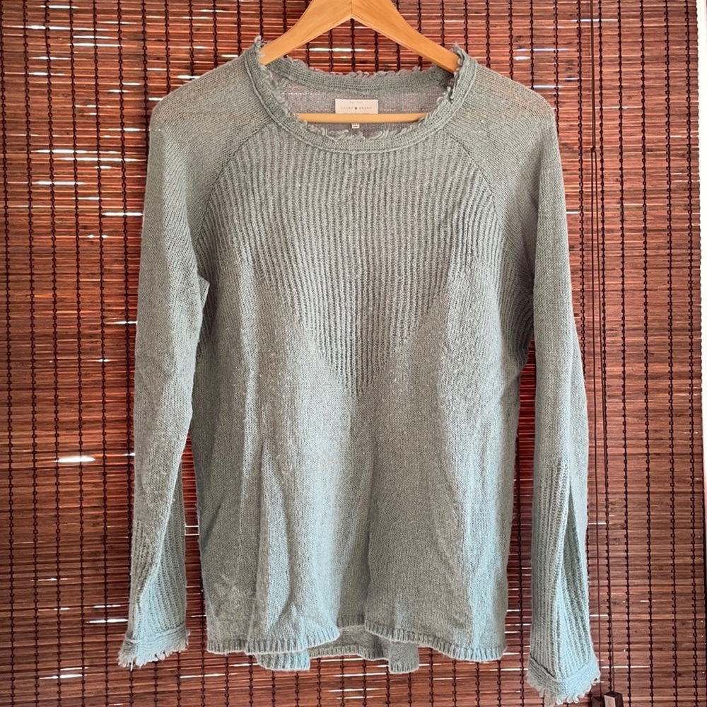 Lucky Brand Women's Sweater in Soft Gray